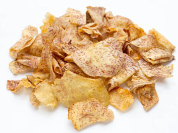 Crispy taro chips