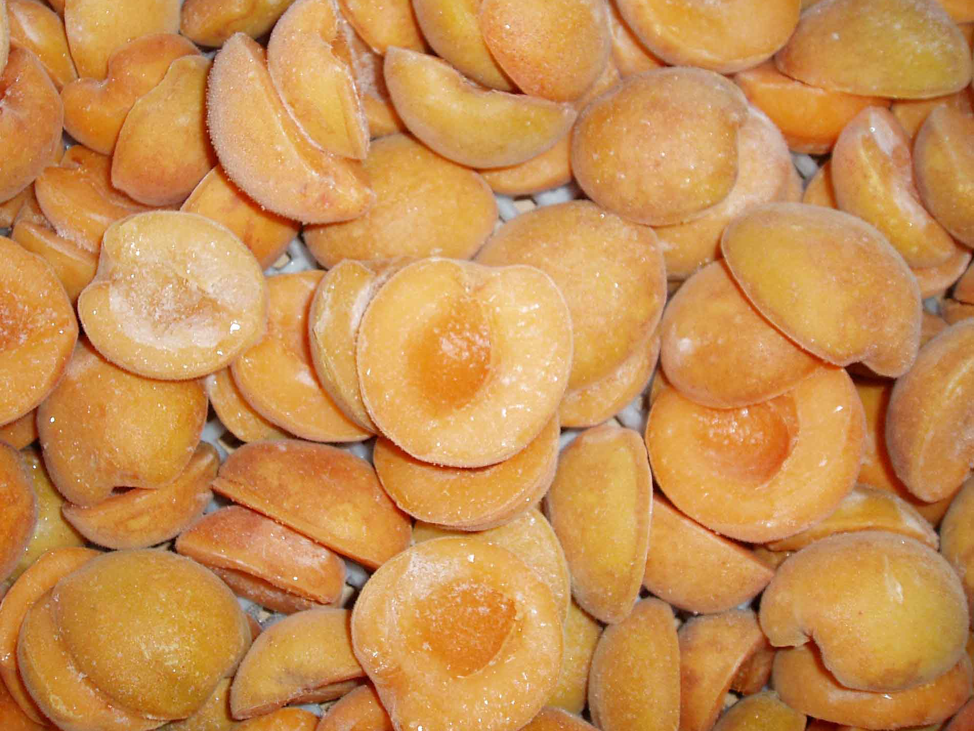 frozen fruit apricot