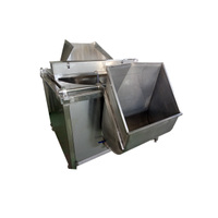Deep Frying Machine Cassava Chips Frying Machine with Slag Scrapping