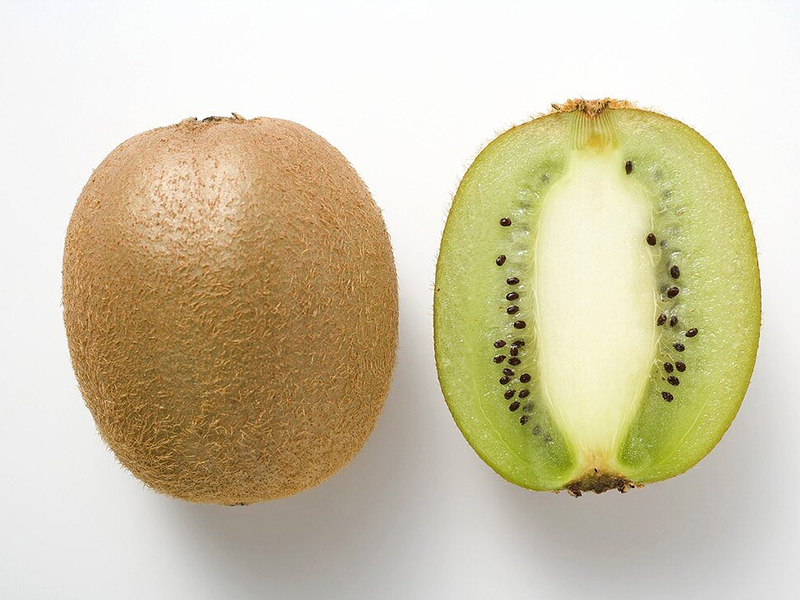 Half a kiwifruit