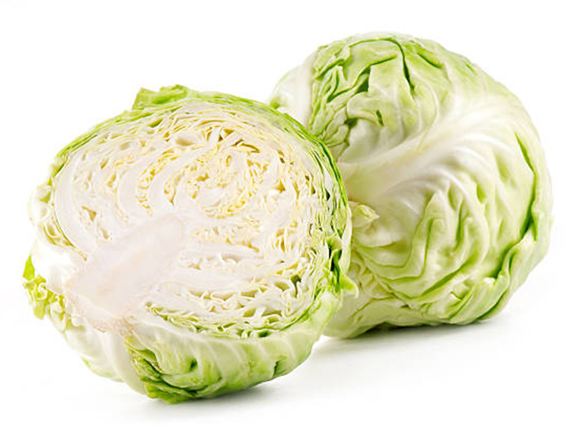 Half a cabbage