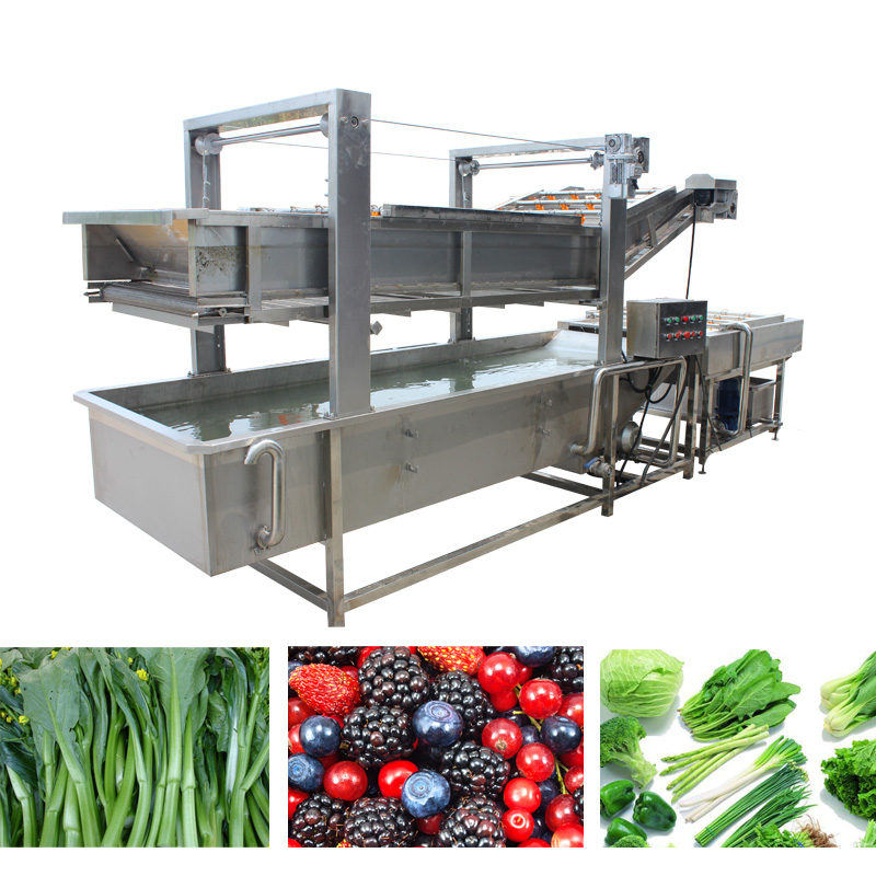 Advanced Cleaning in Fresh Vegetable Processing with Specialized Machines