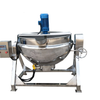 Electric Heating Vertical Stainless Steel Cooking Pot for Stirring Braising Pork Trotters Jacketed Kettle