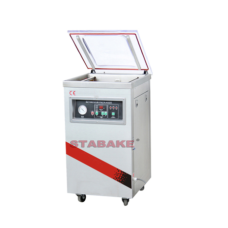 Single chamber vacuum packing machine