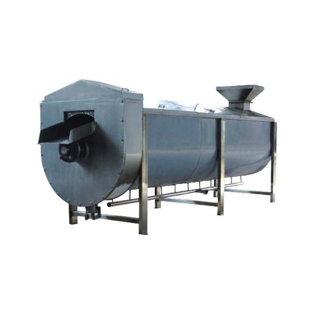 Stainless steel spiral blanching machine